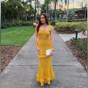 Retrofete Winona Crochet Dress